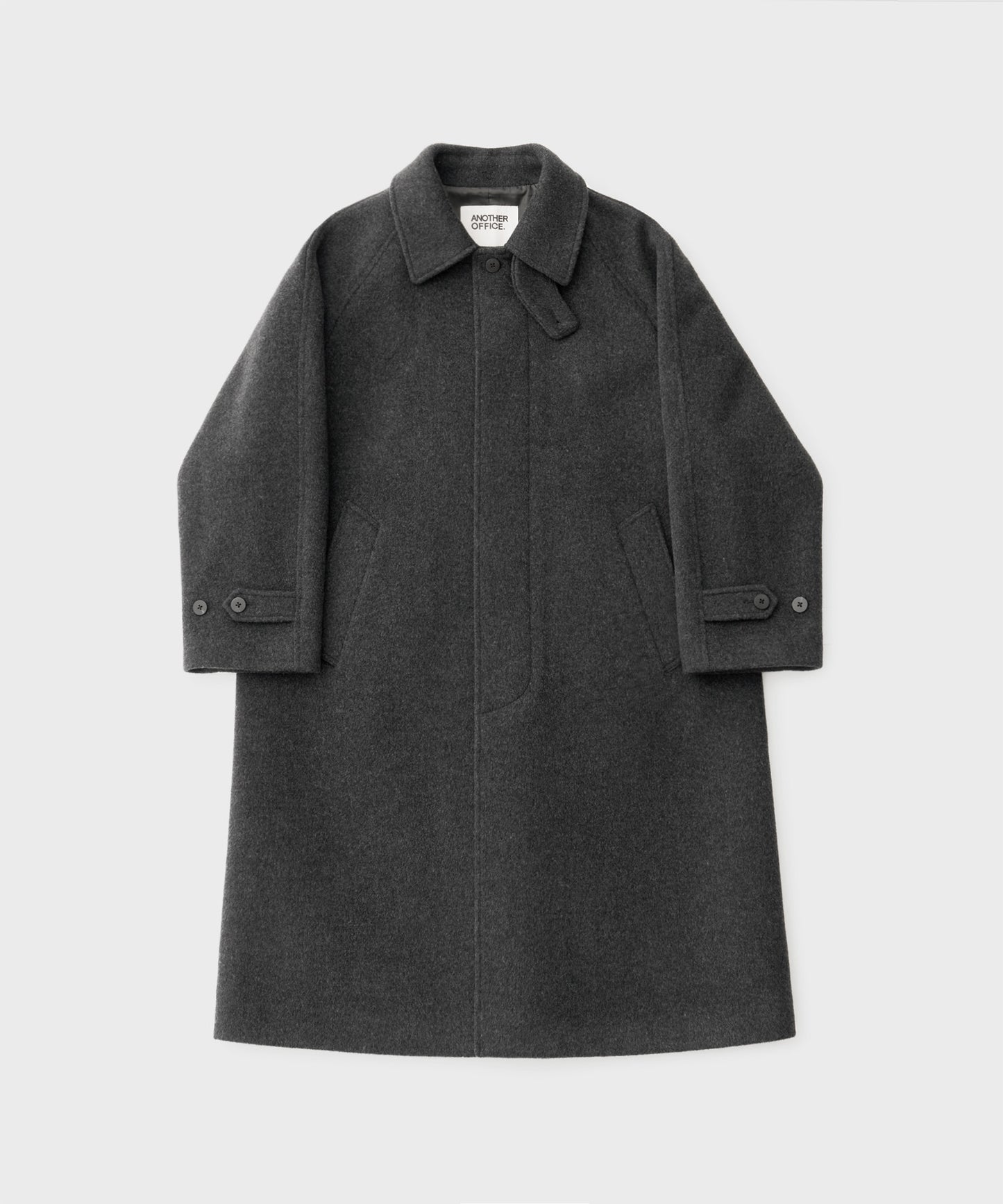 ANOTHER OFFICE Legacy Balmacaan Coat