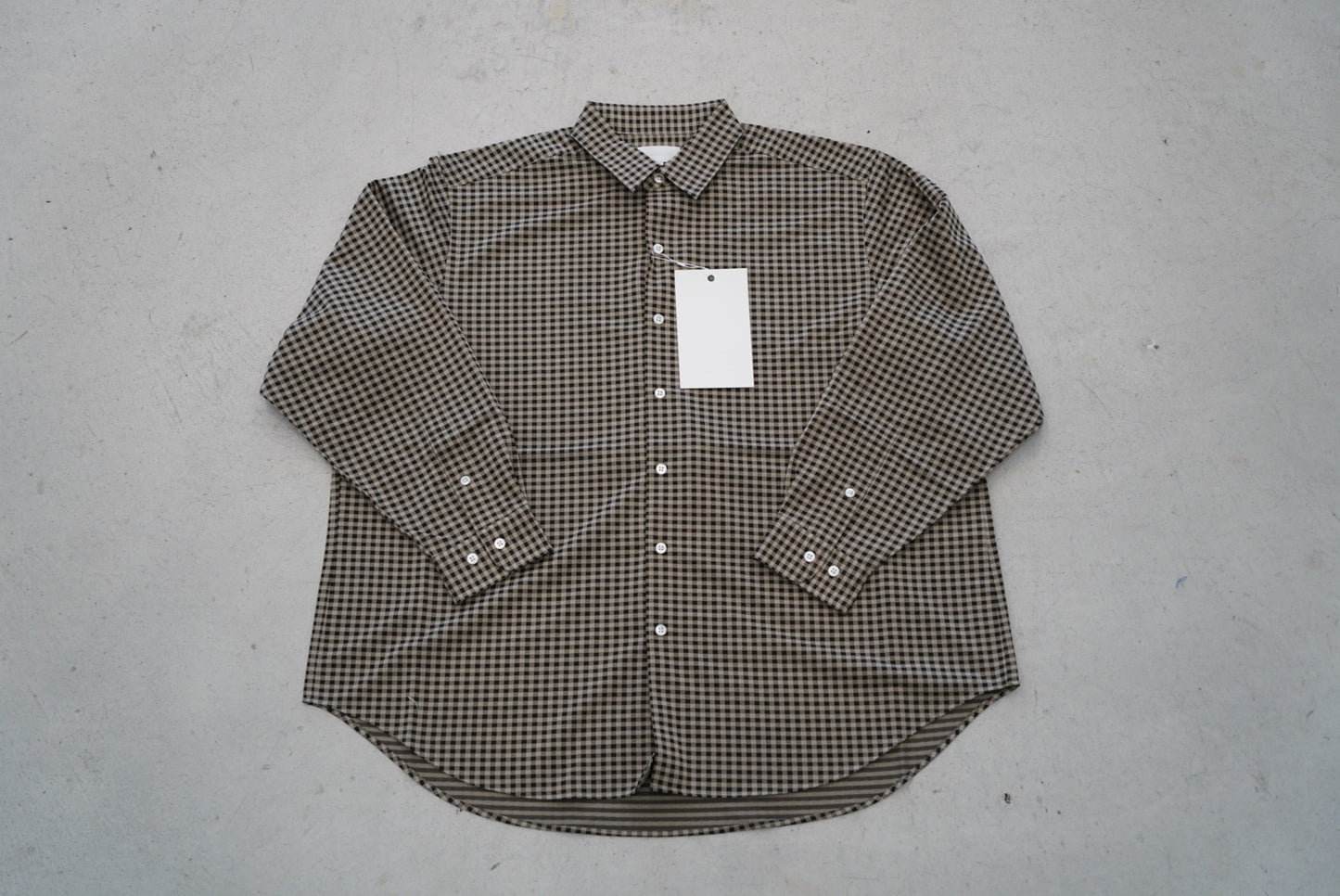 KANEMASA PHIL.46G Atmosphere Gingham Check Shirt