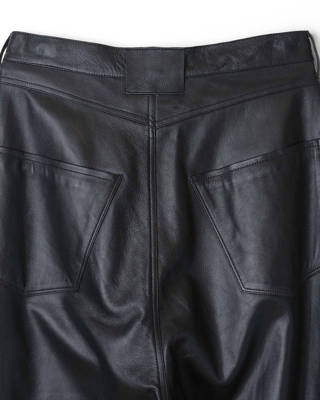 refomed FRESH MAN CCU LEATHER WIDE PANTS